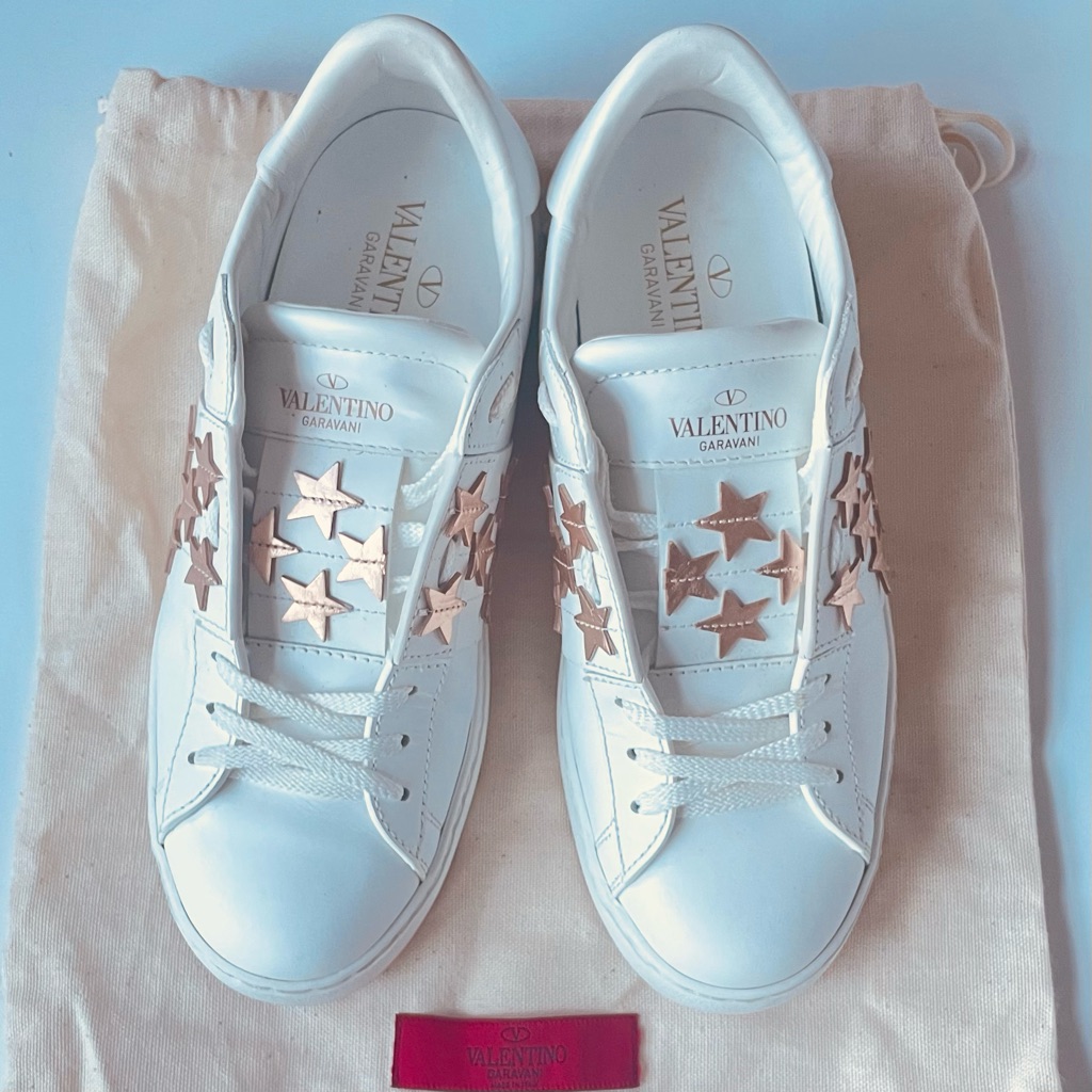 Valentino Garavani - Rockstud Open Lather Sneaker